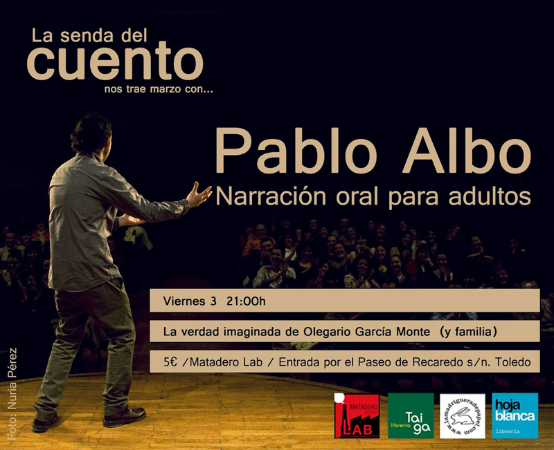 Cartel Senda general marzo 2017 Pablo Albo