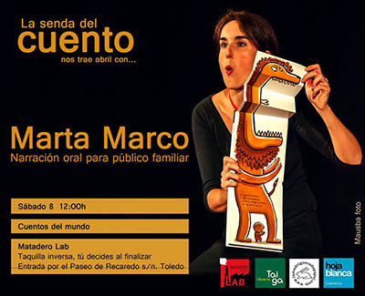 Cartel Senda familiar abril 2017 Marta Marco