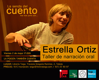 Cartel Senda taller junio 2017 Estrella Ortiz