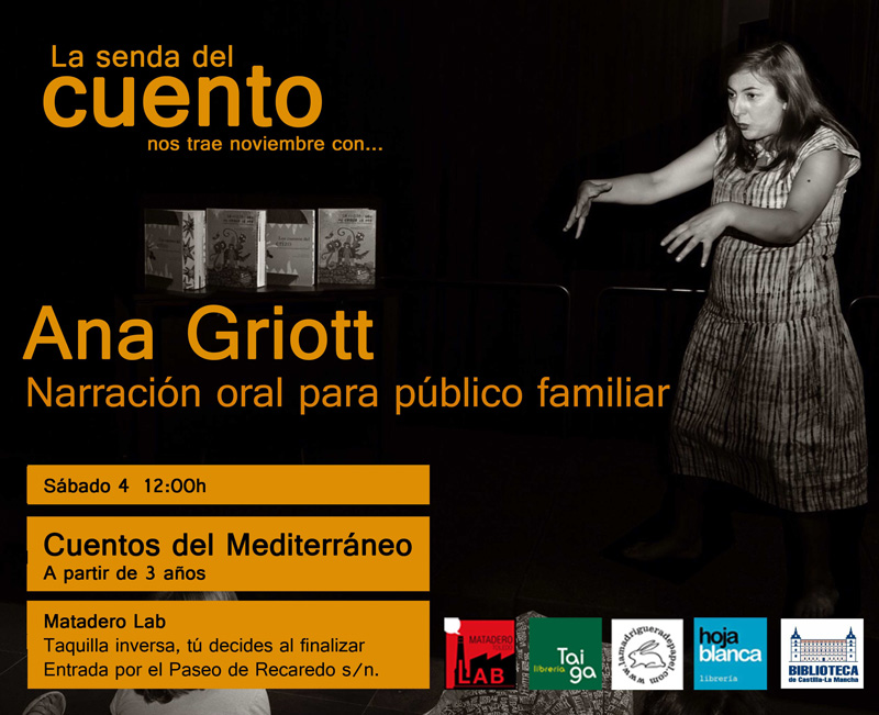 Cartel Senda familiar noviembre 2017 Ana Griott