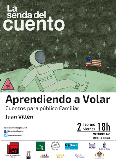 Cartel Senda familiar febrero 2018 Juan Villén