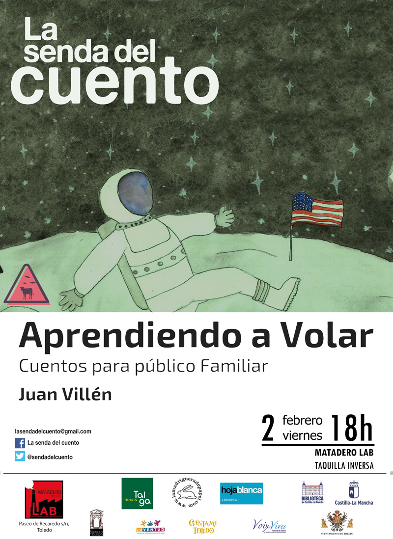 Cartel Senda familiar febrero 2018 Juan Villén