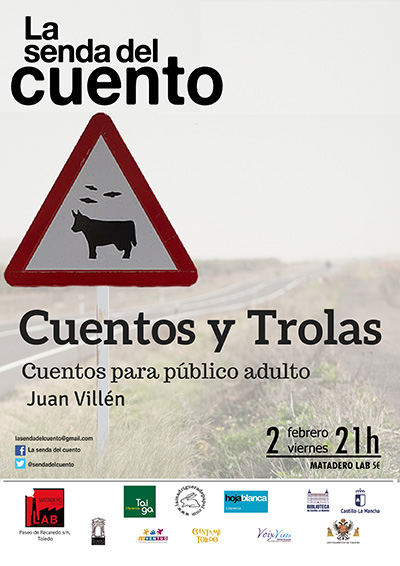 Cartel Senda general febrero 2018 Juan Villén