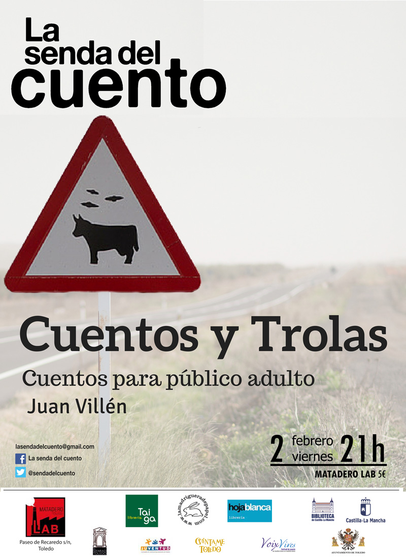 Cartel Senda general febrero 2018 Juan Villén