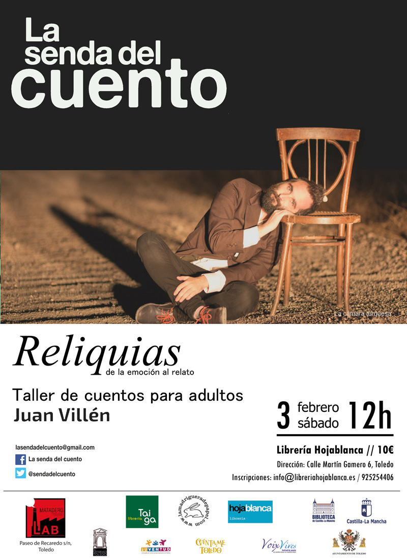 Cartel Senda taller febrero 2018 Juan Villén