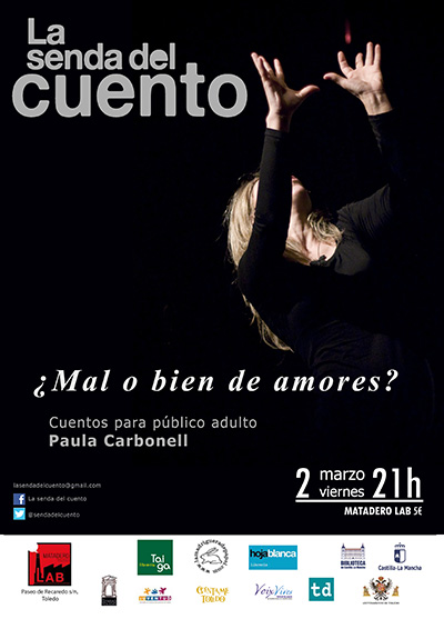 Cartel Senda general marzo 2018 Paula Carbonell