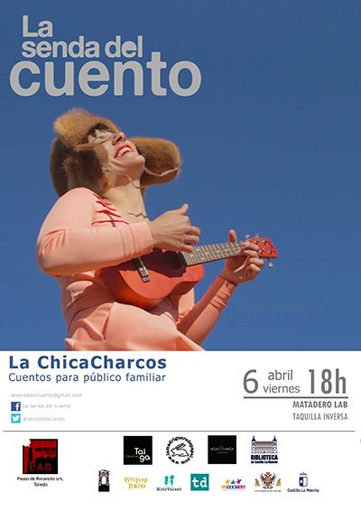 Cartel Senda familiar abril 2018 La Chica Charcos