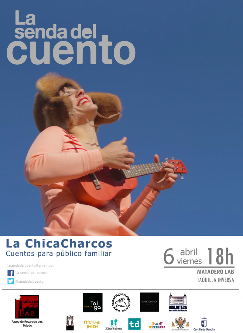 Cartel Senda familiar abril 2018 La Chica Charcos