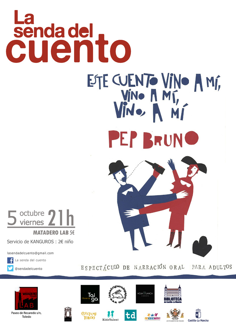 Cartel Senda general octubre 2018 Pep Bruno
