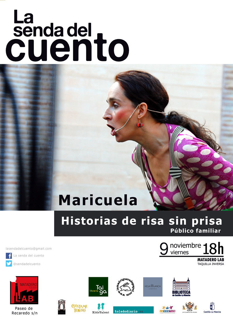 Cartel Senda familiar noviembre 2018 Maricuela