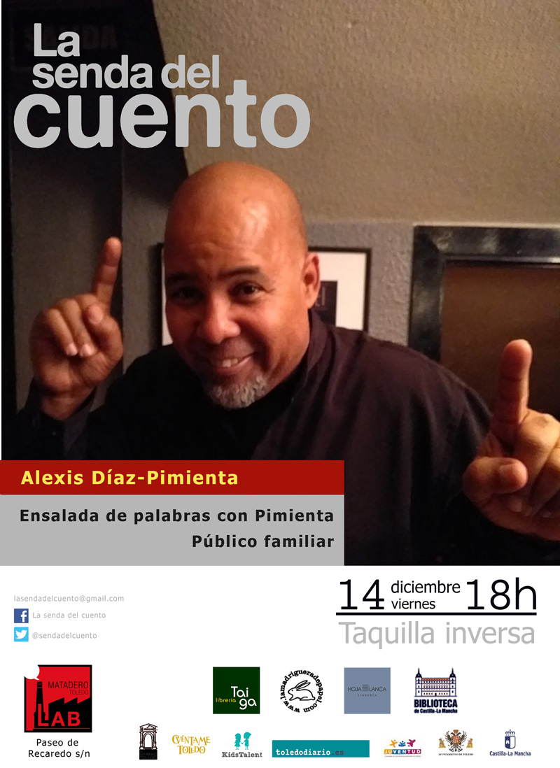 Cartel Senda familiar diciembre 2018 Alexis Díaz-Pimienta
