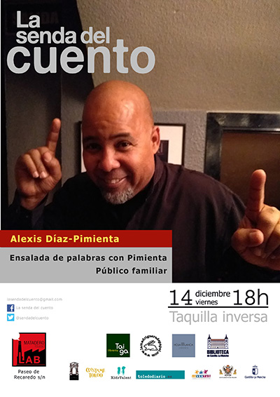 Cartel Senda familiar diciembre 2018 Alexis Díaz-Pimienta