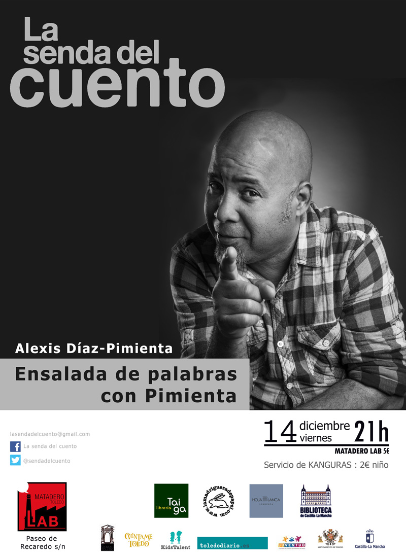 Cartel Senda general diciembre 2018 Alexis Díaz-Pimienta
