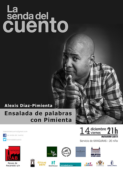 Cartel Senda general diciembre 2018 Alexis Díaz-Pimienta