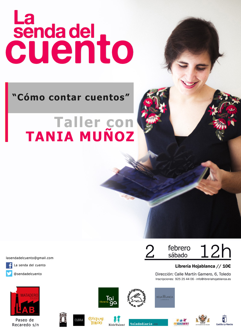 Cartel Senda taller febrero 2019 Tania Muñoz