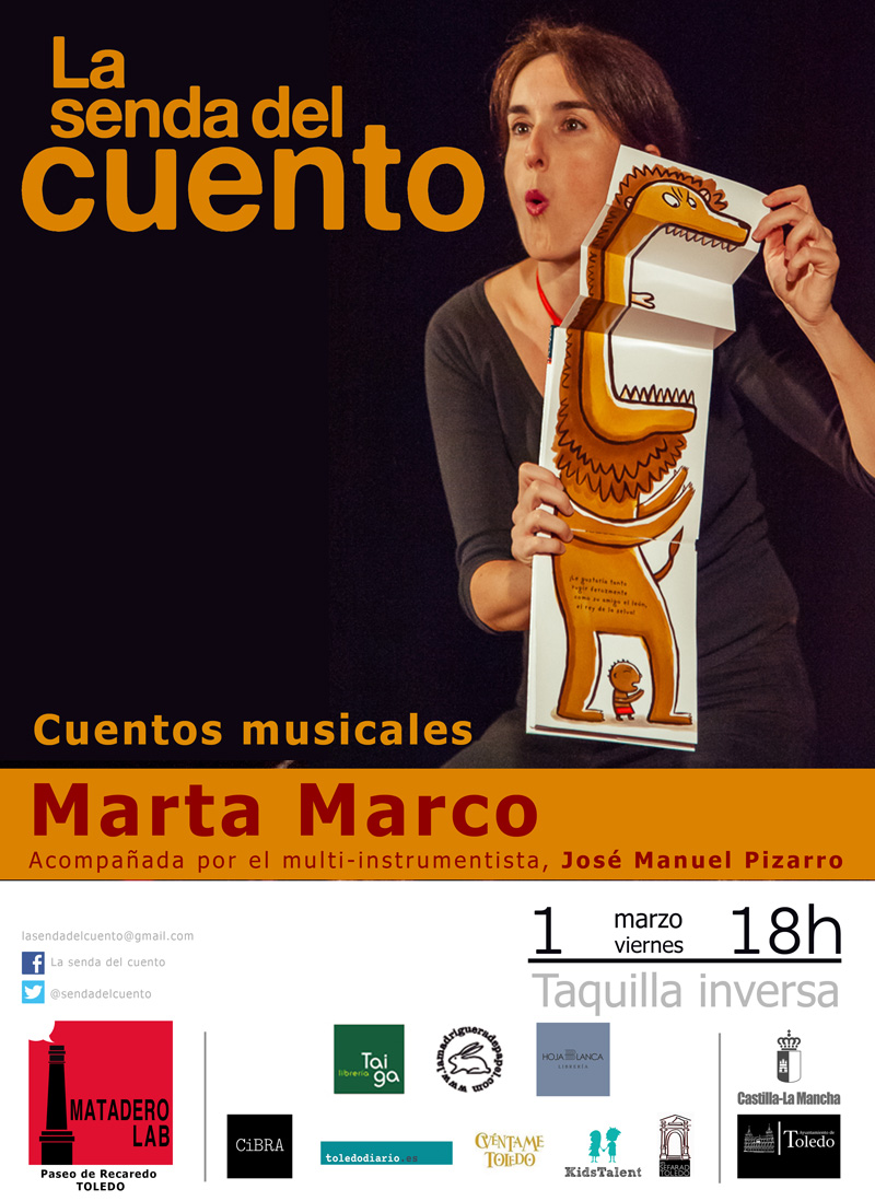 Cartel Senda familiar marzo 2019 Marta Marco
