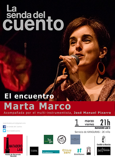 Cartel Senda general marzo 2019 Marta Marco