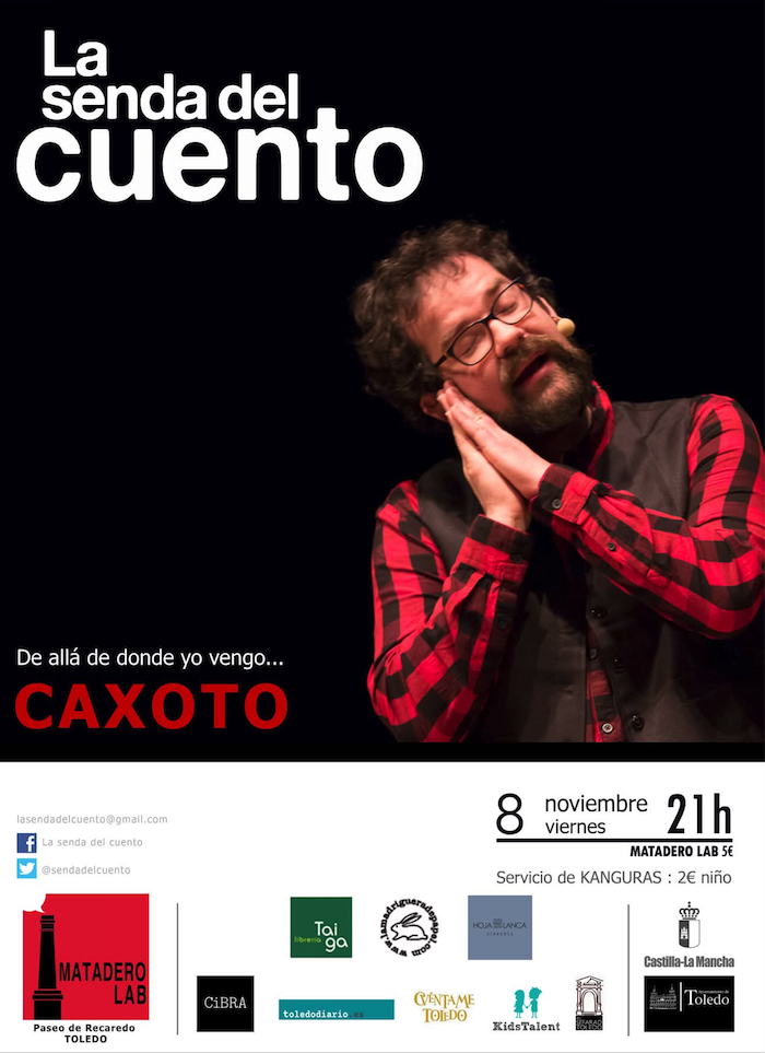 Cartel Senda general noviembre 2019 Caxoto