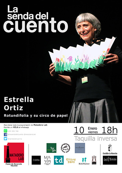 Cartel Senda familiar enero 2020 Estrella Ortiz