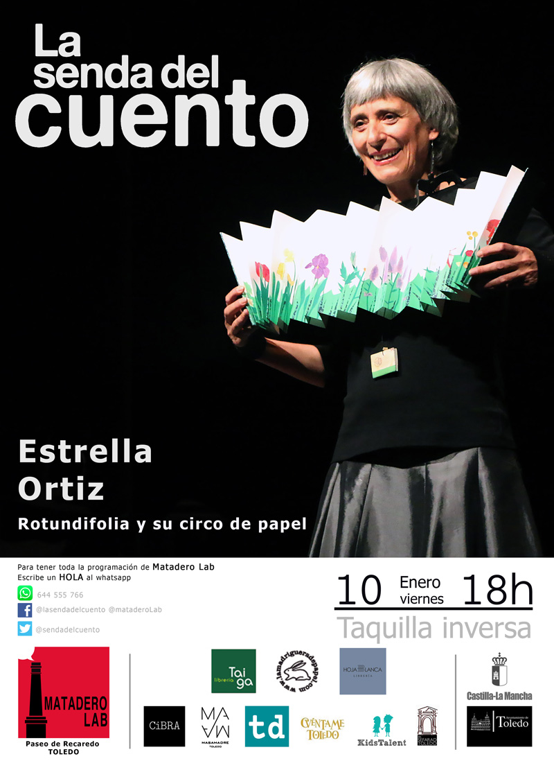 Cartel Senda familiar enero 2020 Estrella Ortiz