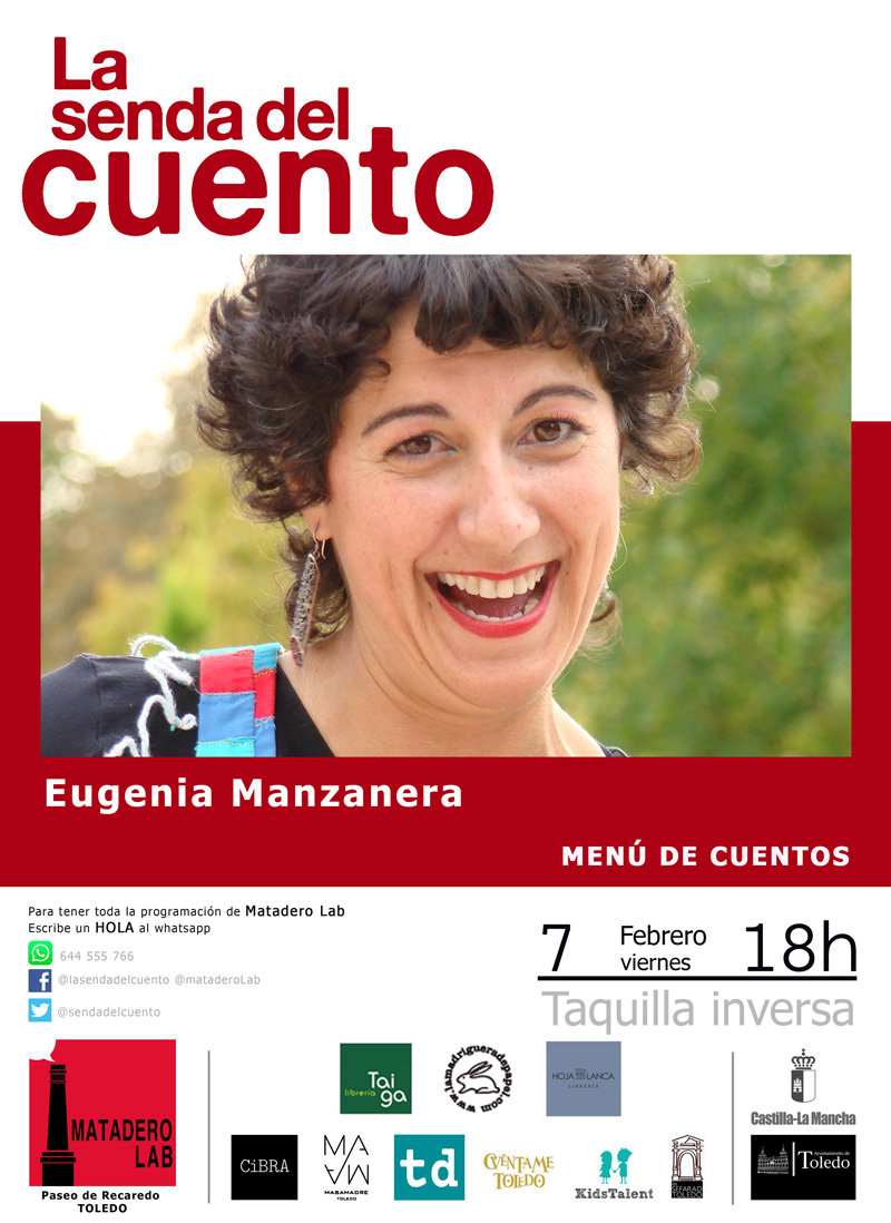 Cartel Senda familiar febrero 2020 Eugenia Manzanera