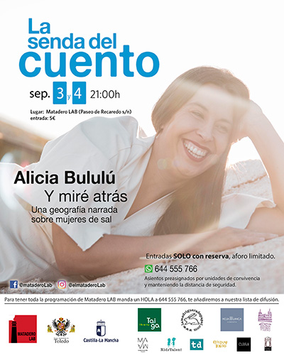 Cartel Senda general septiembre 2020 Alicia Bululu