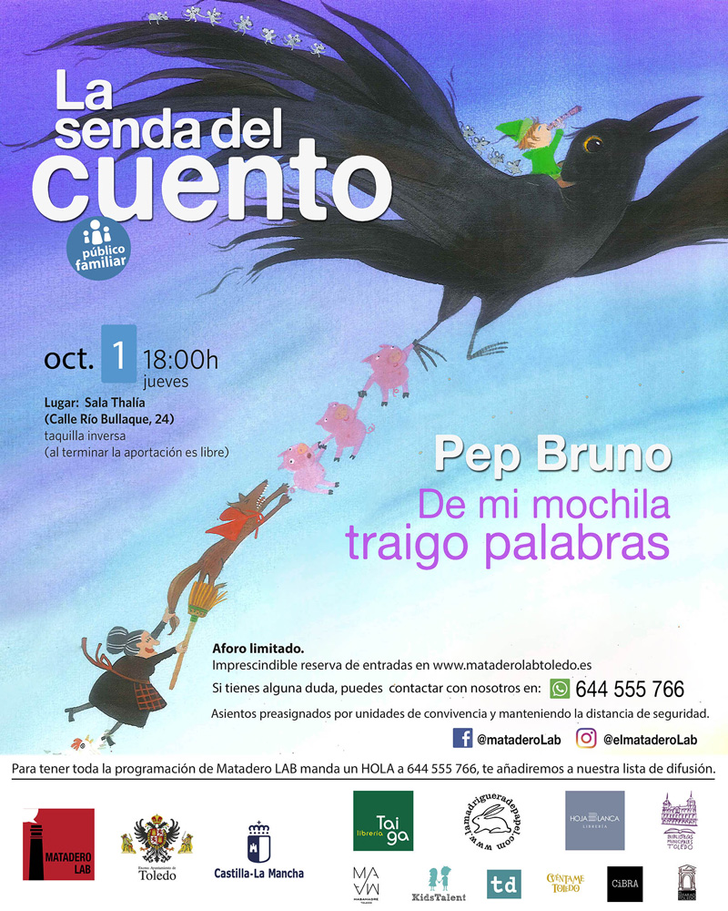Cartel Senda familiar octubre 2020 Pep Bruno