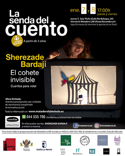 Cartel Senda familiar enero 2021 Sherezade Bardají