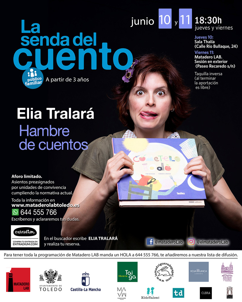 Cartel Senda familiar febrero 2021 Elia Tralará
