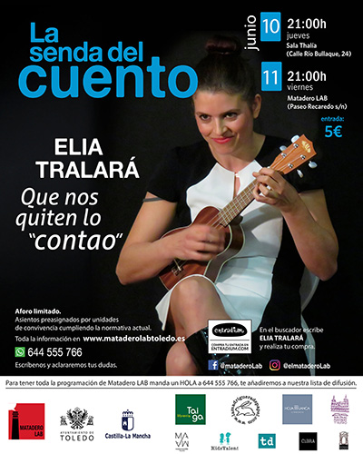 Cartel Senda general febrero 2021 Elia Tralará