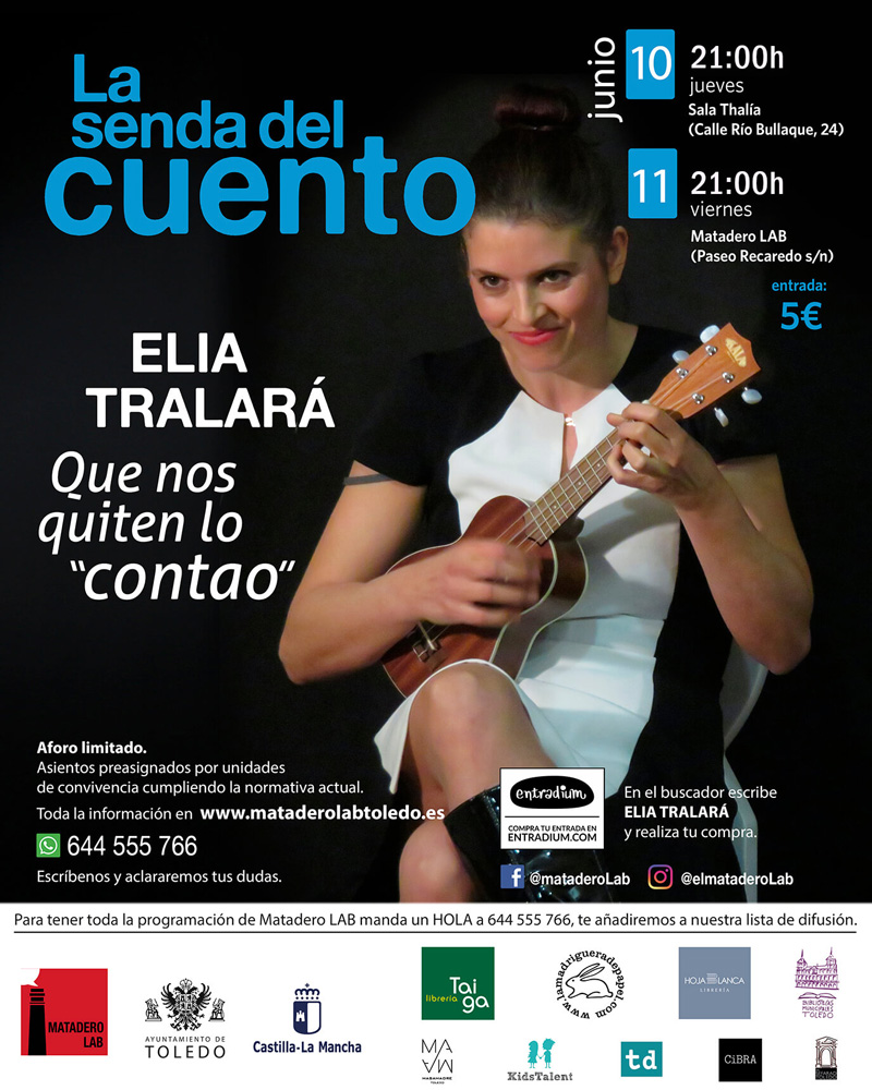 Cartel Senda general febrero 2021 Elia Tralará