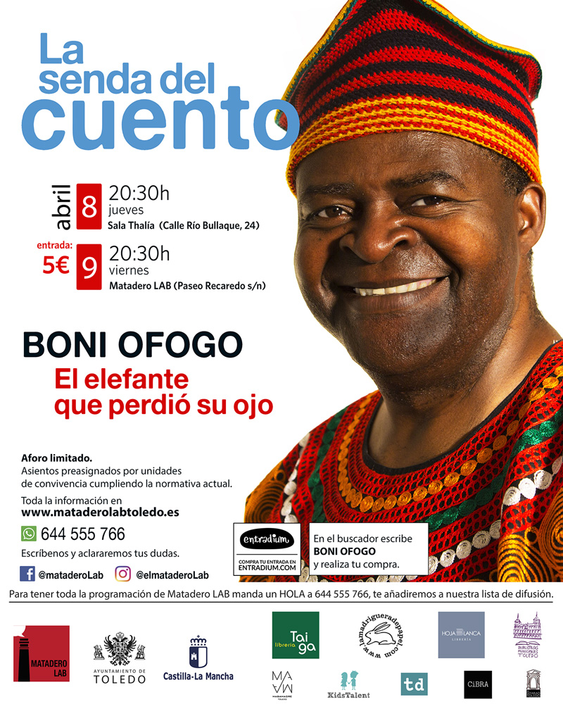 Cartel Senda general abril 2021 Boni Ofogo
