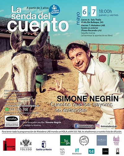 Cartel Senda familiar junio 2021 Simone Negrín