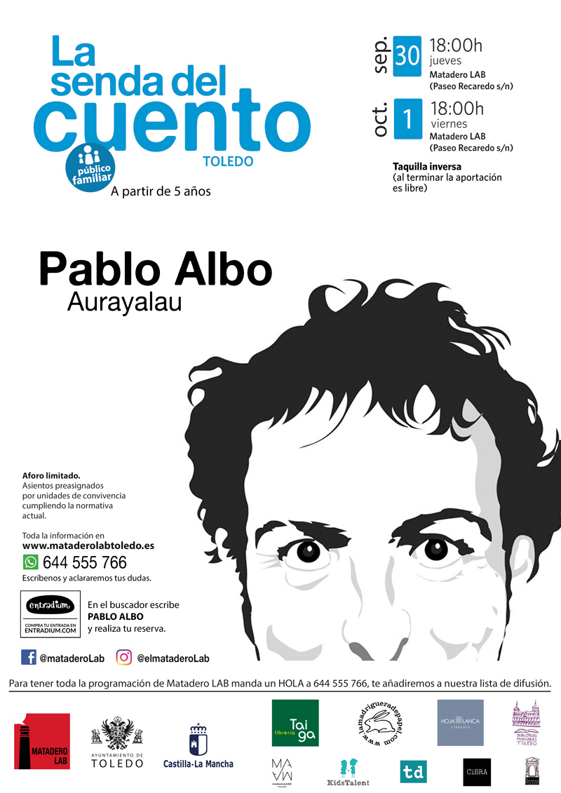 Cartel Senda familiar octubre 2021 Pablo Albo