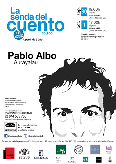 Cartel Senda familiar octubre 2021 Pablo Albo