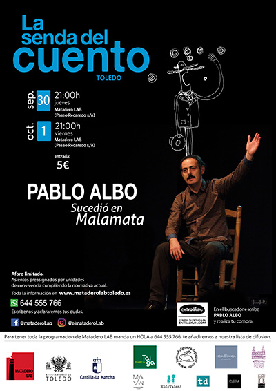 Cartel Senda general octubre 2021 Pablo Albo