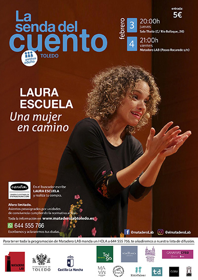 Cartel Senda general febrero 2022 Laura Escuela