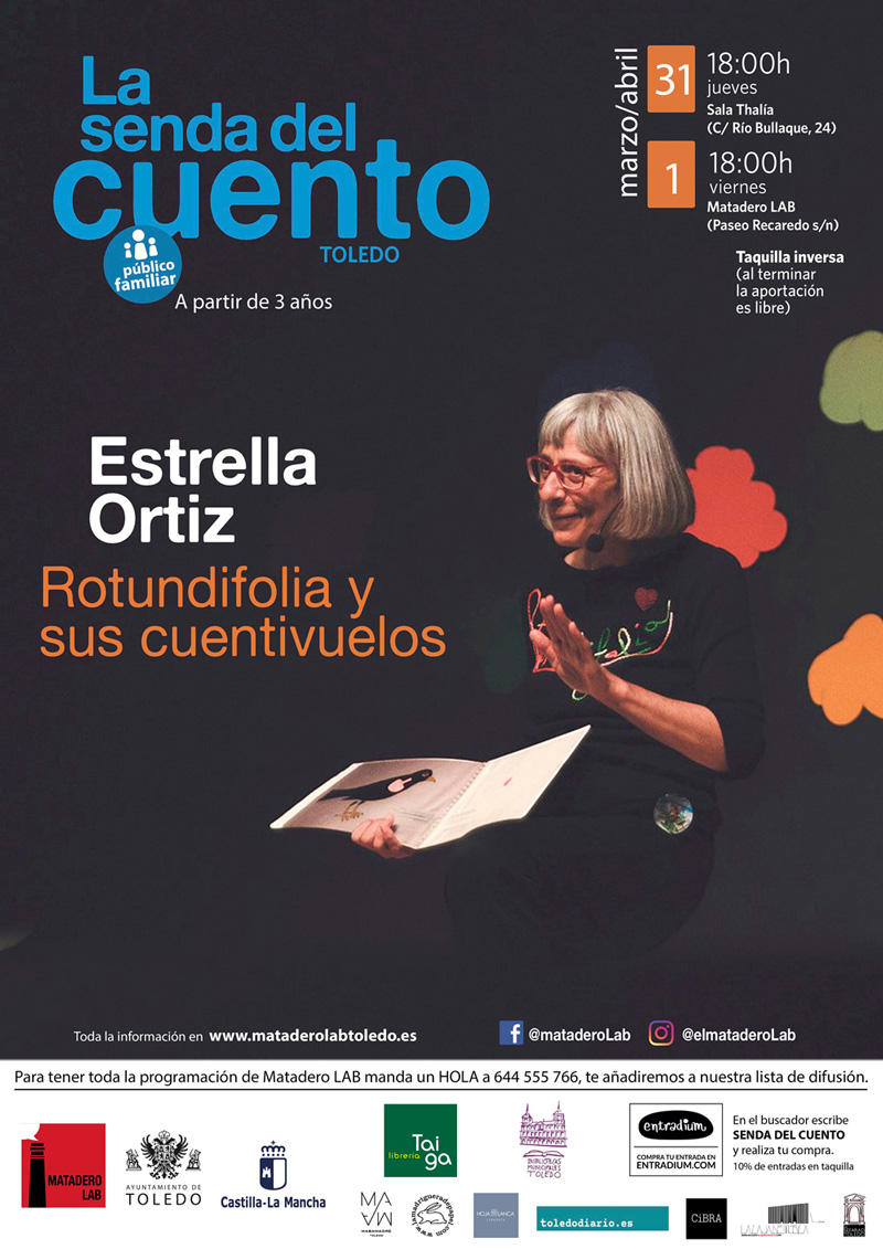 Cartel Senda familiar abril 2022 Estrella Ortiz