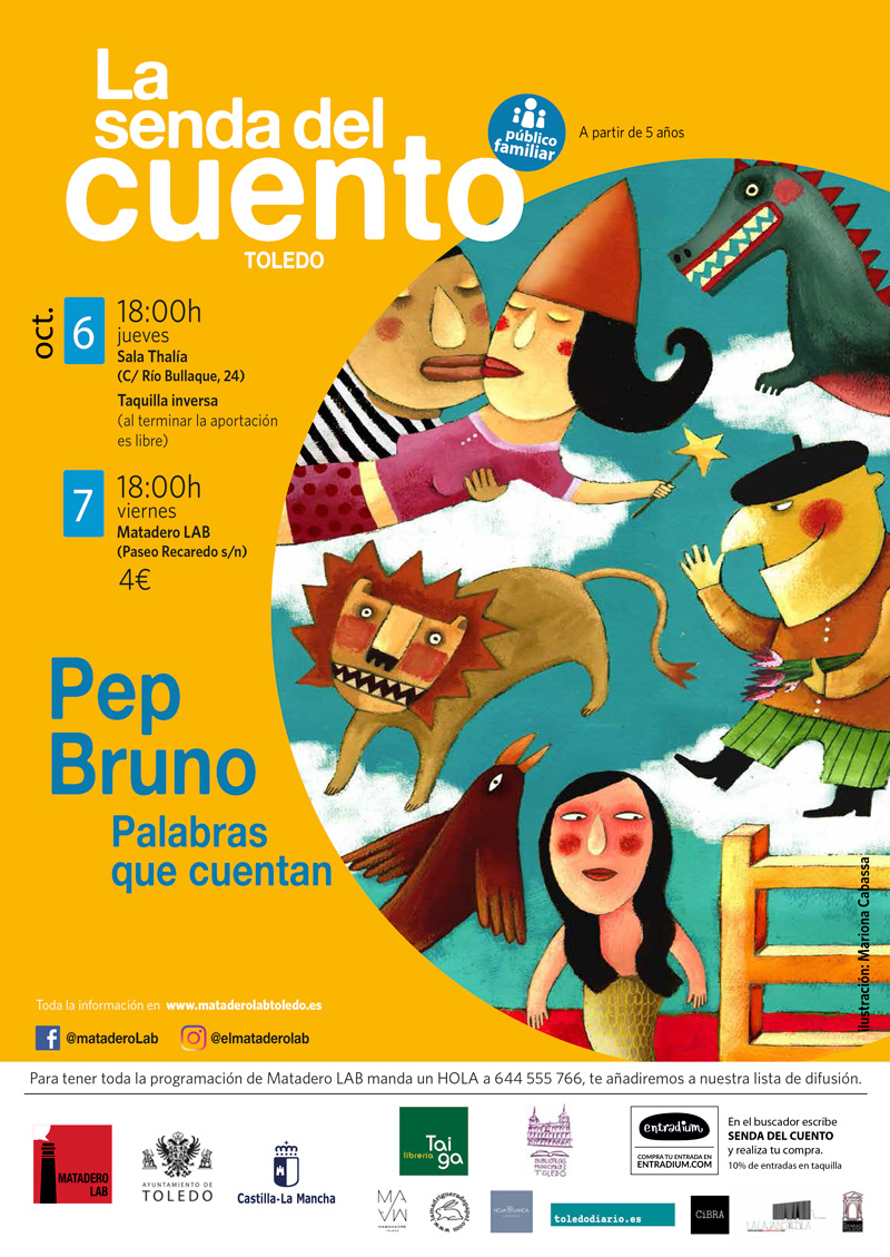Cartel Senda familiar octubre 2022 Pep Bruno