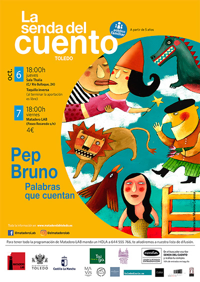 Cartel Senda familiar octubre 2022 Pep Bruno