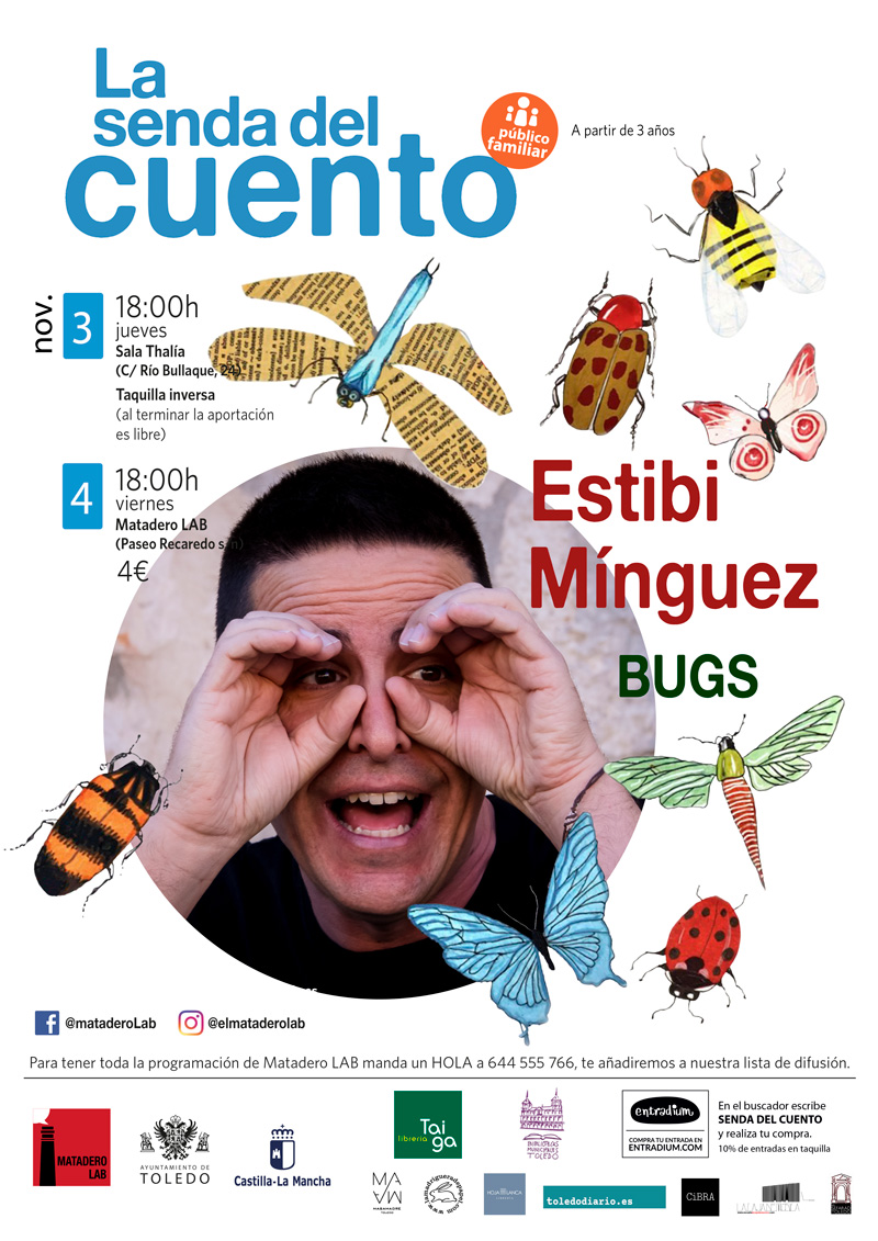 Cartel Senda familiar noviembre 2022 Estibi Mínguez