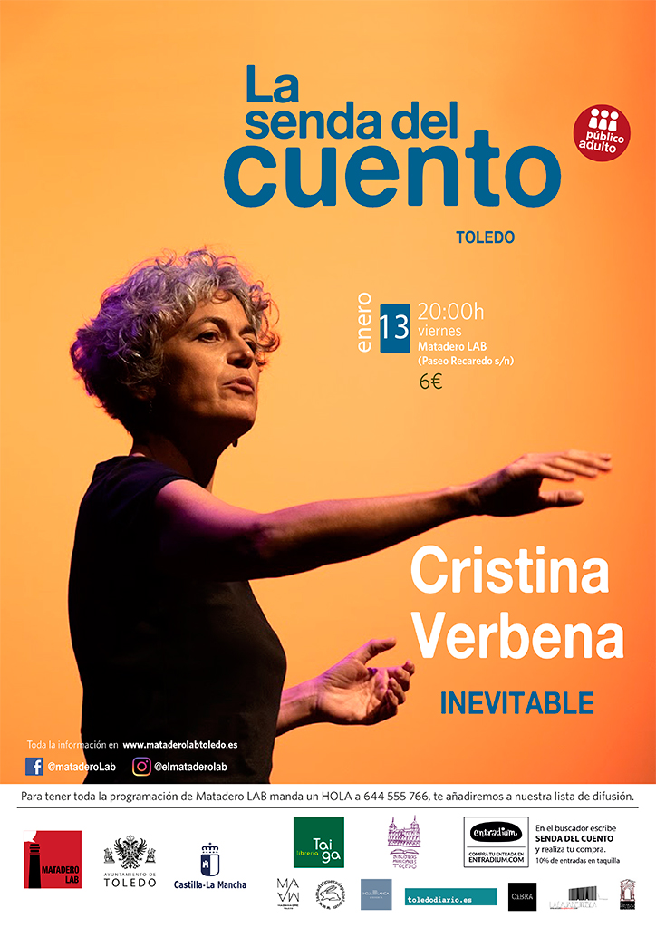 Cartel Senda general enero 2023 Cristina Verbena