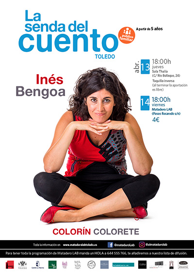 Cartel Senda familiar abril 2023 Inés Bengoa
