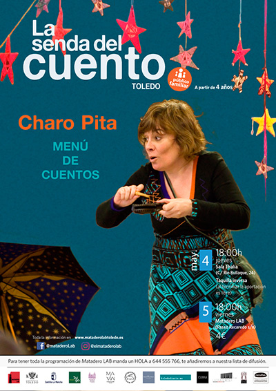 Cartel Senda familiar mayo 2023 Charo Pita