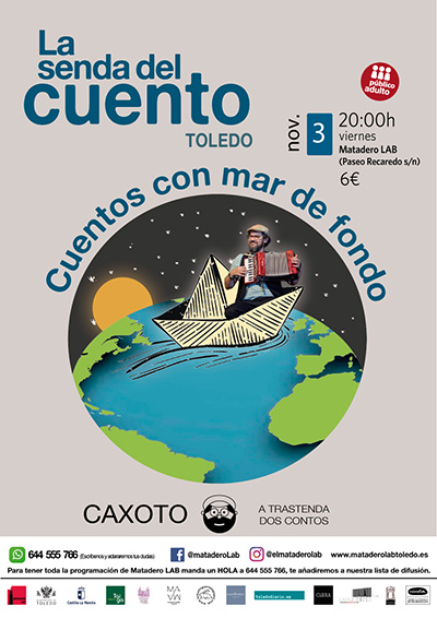 Cartel Senda general noviembre 2023 Caxoto