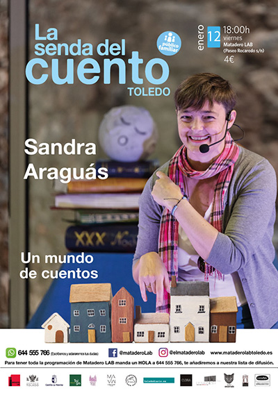 Cartel Senda familiar enero 2024 Sandra Araguás