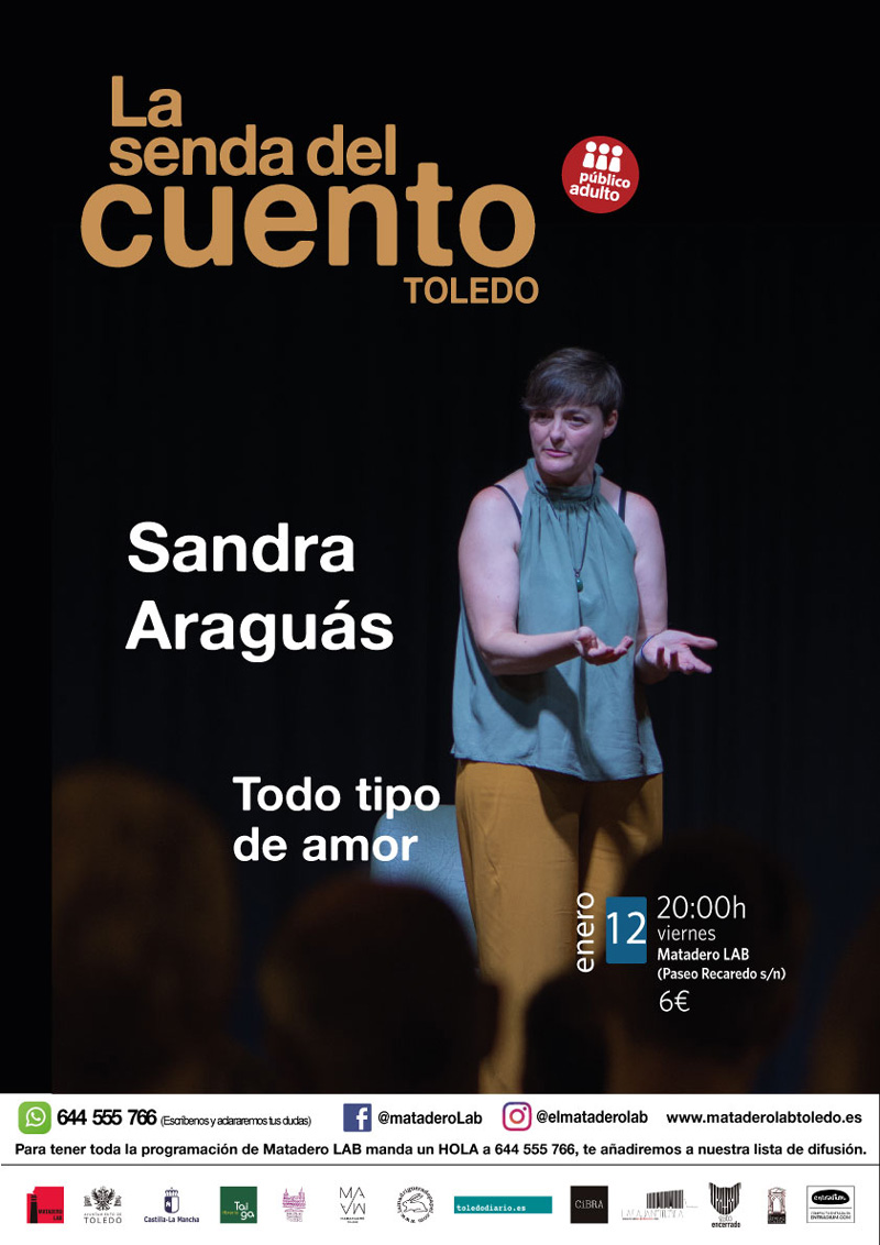 Cartel Senda general enero 2024 Sandra Araguás