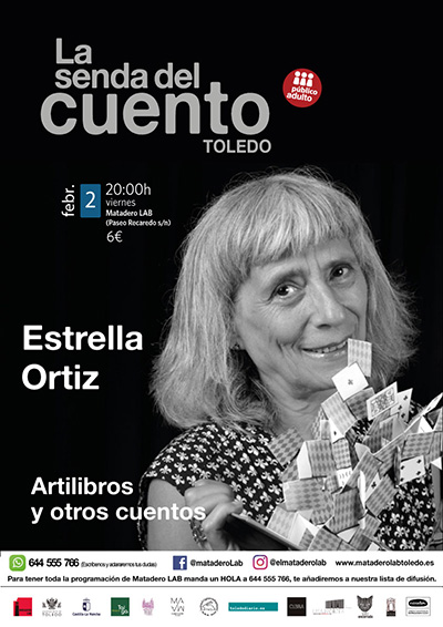 Cartel Senda general febrero 2024 Estrella Ortiz