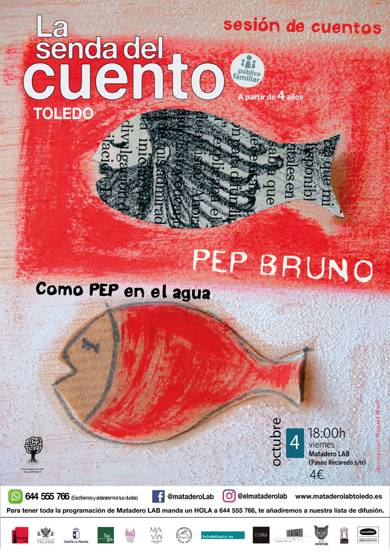 Cartel Senda familiar octubre 2024 Pep Bruno