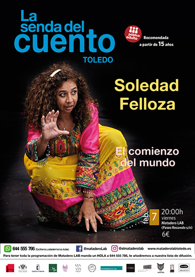 Cartel Senda general febrero 2025 Soledad Felloza